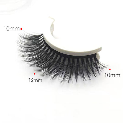 ✨Glue-Free Self-Adhesive Lashes – 3-Second, Natural & Reusable
