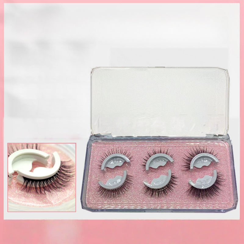 ✨Glue-Free Self-Adhesive Lashes – 3-Second, Natural & Reusable