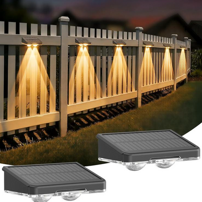 💡Solar Outdoor Wall Light – 3 Color & Rainbow🌈Waterproof