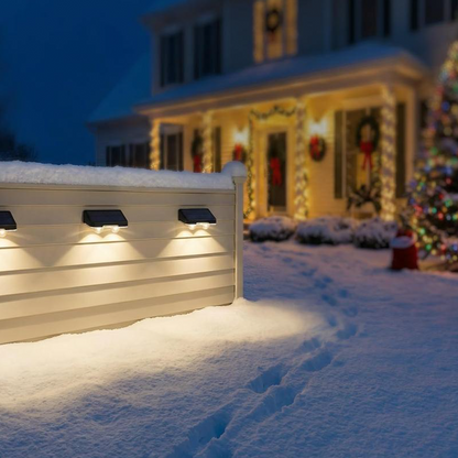 💡Solar Outdoor Wall Light – 3 Color & Rainbow🌈Waterproof