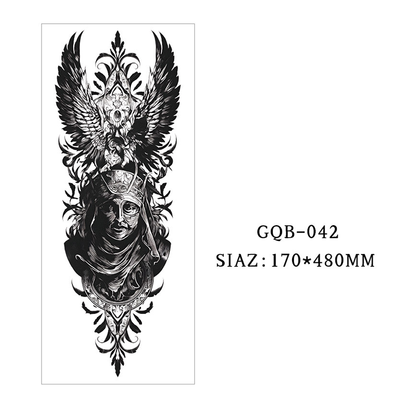 Large Full Sleeve Temporary Tattoos