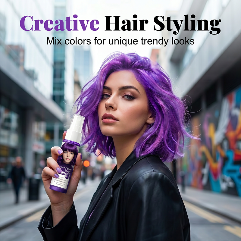 👩Temporary Hair Color Spray - Washable Instant Dye