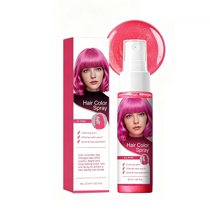 👩Temporary Hair Color Spray - Washable Instant Dye