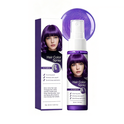 👩Temporary Hair Color Spray - Washable Instant Dye