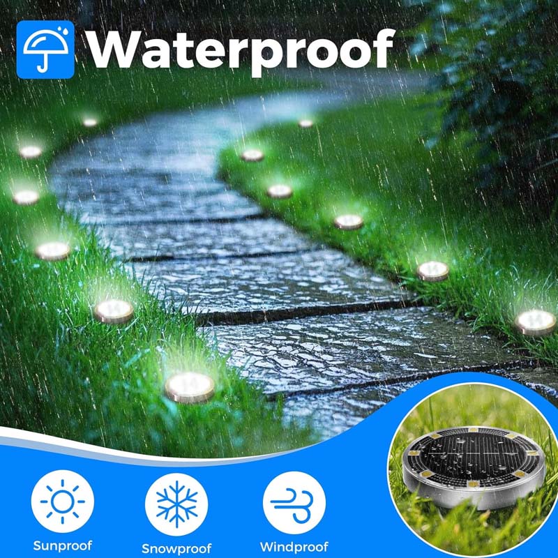 Outdoor Garden Solar Ground Light