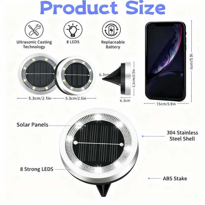Outdoor Garden Solar Ground Light
