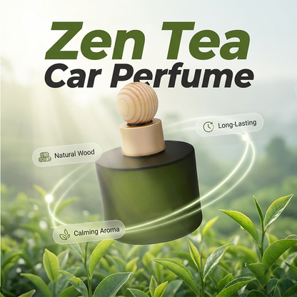 Car Perfume with Natural Wood Diffuser Ball