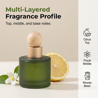 Car Perfume with Natural Wood Diffuser Ball