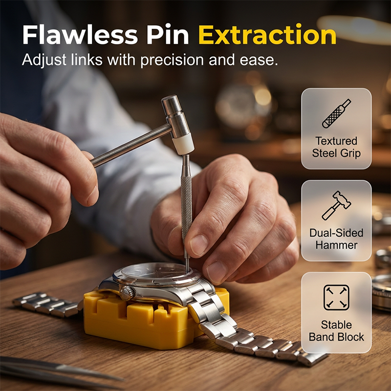 ⌚ Pro Watch Repair Kit – New Strap, New Battery, Same Watch – Fix It Yourself in Minutes