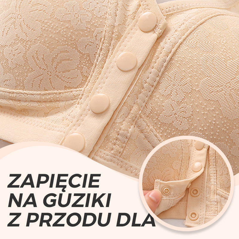 Extremely comfortable women's underwear with front button closure