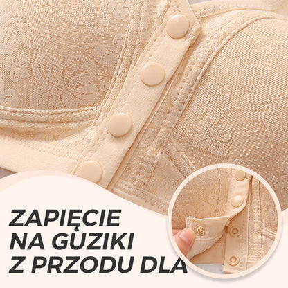 Extremely comfortable women's underwear with front button closure