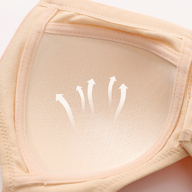 Extremely comfortable women's underwear with front button closure