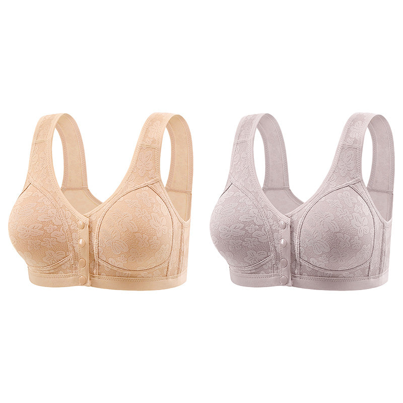 Extremely comfortable women's underwear with front button closure
