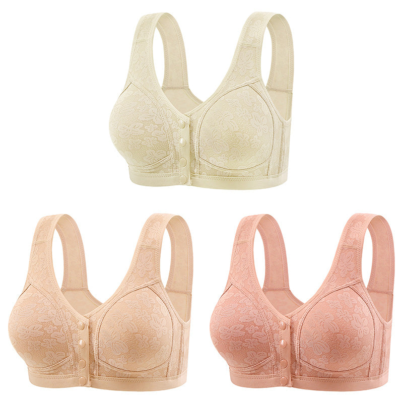 Extremely comfortable women's underwear with front button closure