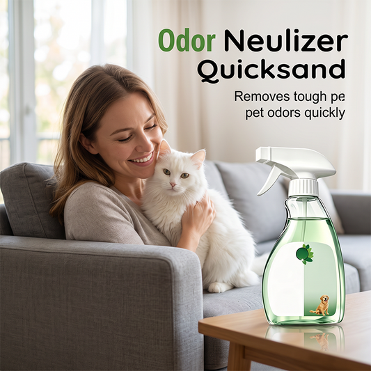 Pet Sanitizing Spray and Odor Eliminator for Cats and Dogs