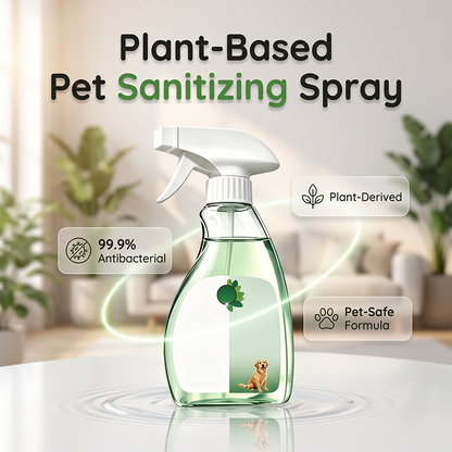 Pet Sanitizing Spray and Odor Eliminator for Cats and Dogs