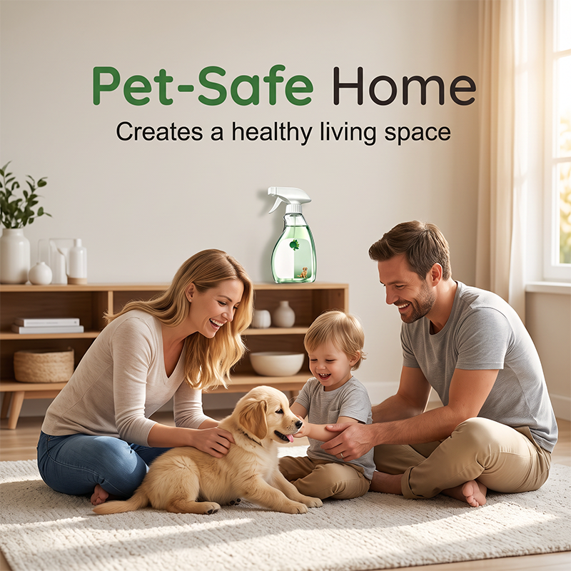 Pet Sanitizing Spray and Odor Eliminator for Cats and Dogs