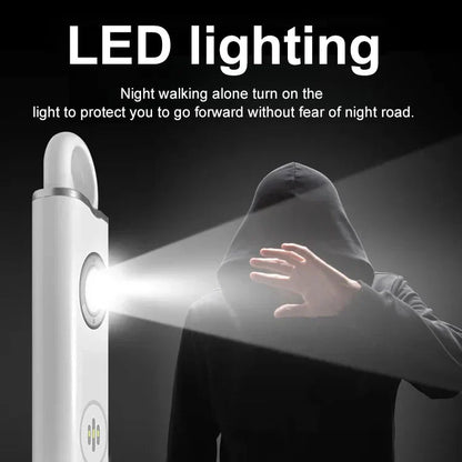 High Decibel Anti-Wolf Flashing Light Alarm Keychain
