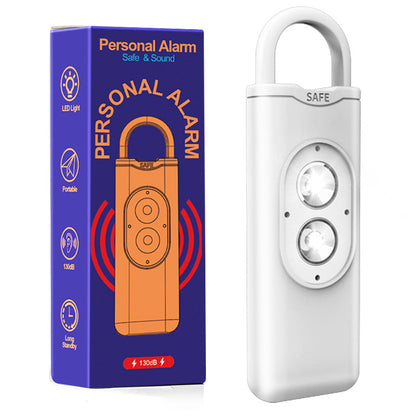 High Decibel Anti-Wolf Flashing Light Alarm Keychain