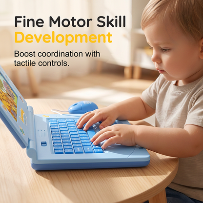 💻 🧸 Interactive Toy Laptop—featuring lights, sounds, and educational games—fostering creativity and motor skills through play 🎵