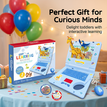 💻 🧸 Interactive Toy Laptop—featuring lights, sounds, and educational games—fostering creativity and motor skills through play 🎵