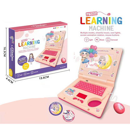 💻 🧸 Interactive Toy Laptop—featuring lights, sounds, and educational games—fostering creativity and motor skills through play 🎵