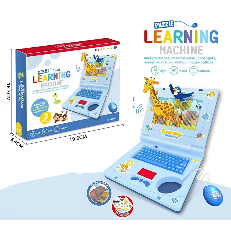 💻 🧸 Interactive Toy Laptop—featuring lights, sounds, and educational games—fostering creativity and motor skills through play 🎵