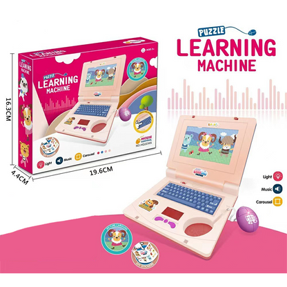 💻 🧸 Interactive Toy Laptop—featuring lights, sounds, and educational games—fostering creativity and motor skills through play 🎵