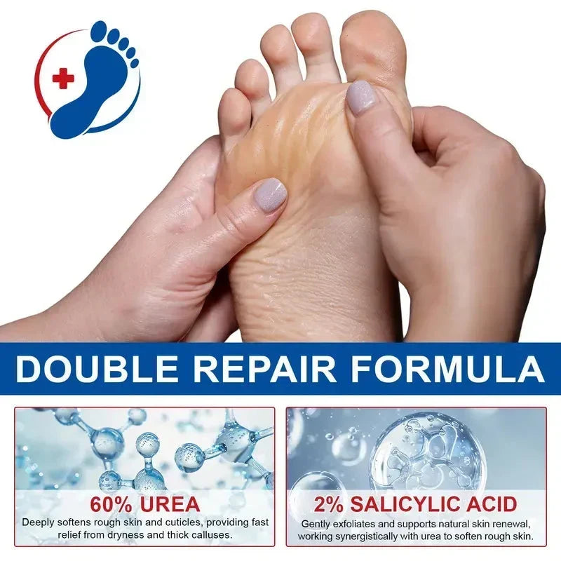 🎉Urea Foot Care Stick, Intensive Moisturizing Balm for Dry Cracked Heels & Dead Skin