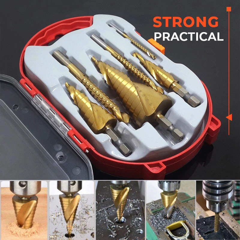 Titanium Plating Drill Bit Set