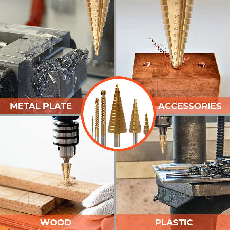 Titanium Plating Drill Bit Set
