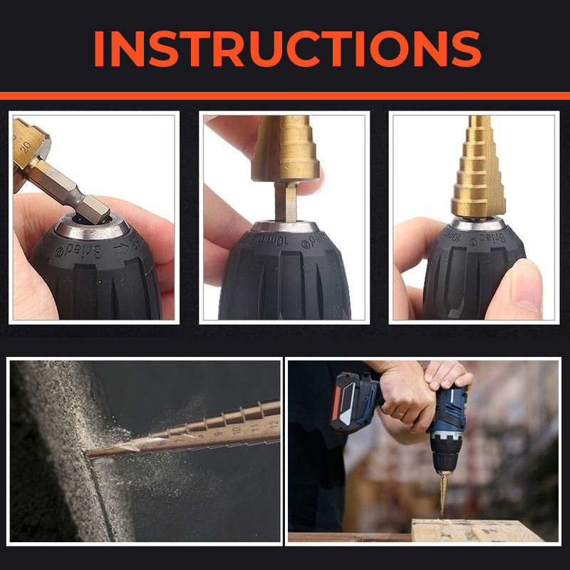 Titanium Plating Drill Bit Set