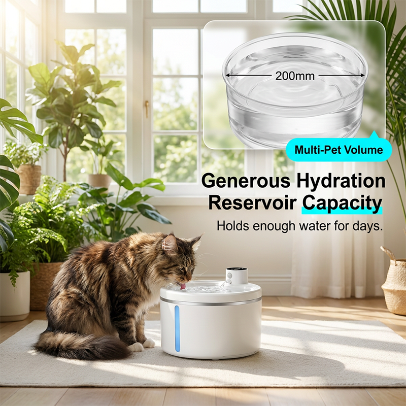 Cordless Automatic Cat Water Fountain