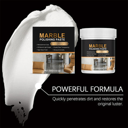 ✨🪨 Marble Polishing Paste—Removes scratches and etching marks, restoring the natural luster. The protective layer repels water and fingerprints. Professional-grade restoration that saves you a fortune!