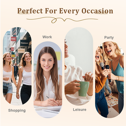 Elegant Flexible Invisible Flyaway Hairband – Spiral Grip, No Crease, No Tangle