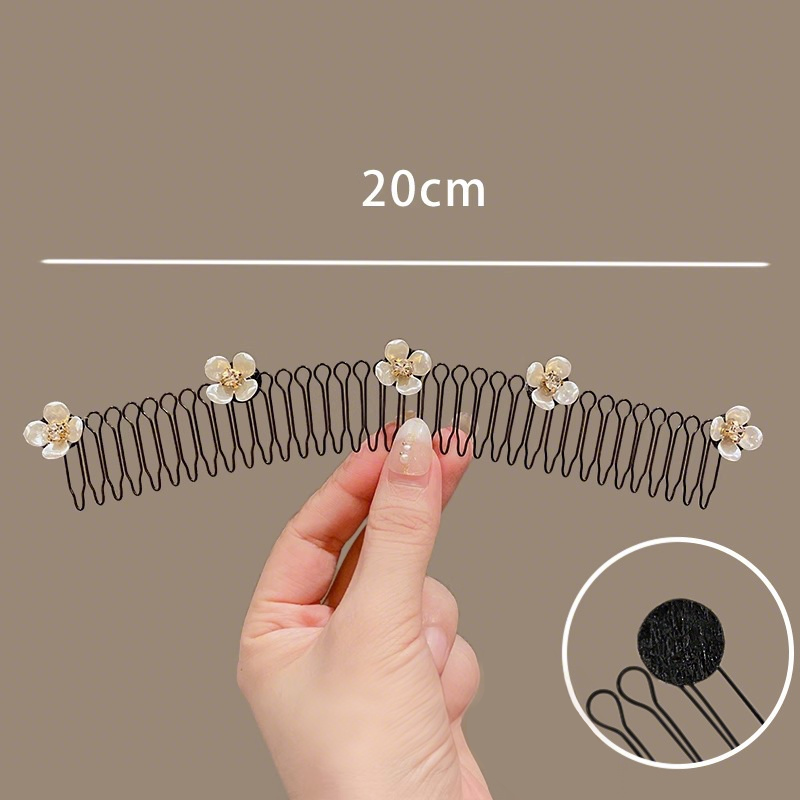 Elegant Flexible Invisible Flyaway Hairband – Spiral Grip, No Crease, No Tangle