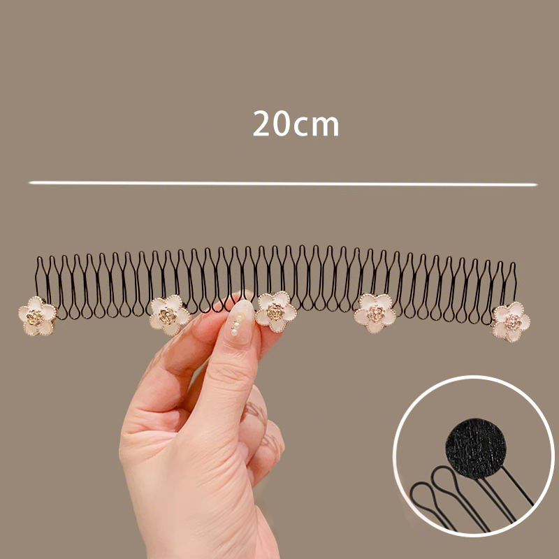 Elegant Flexible Invisible Flyaway Hairband – Spiral Grip, No Crease, No Tangle