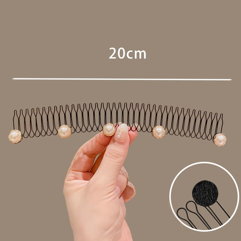 Elegant Flexible Invisible Flyaway Hairband – Spiral Grip, No Crease, No Tangle
