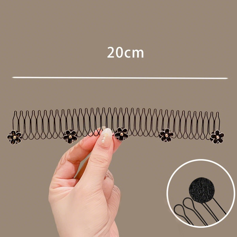 Elegant Flexible Invisible Flyaway Hairband – Spiral Grip, No Crease, No Tangle