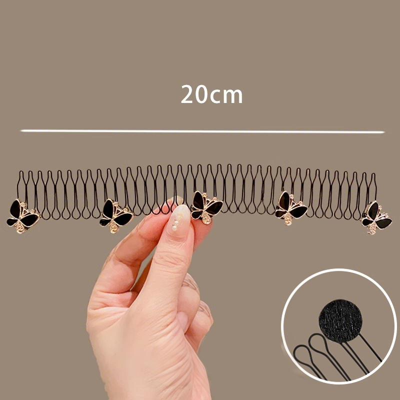 Elegant Flexible Invisible Flyaway Hairband – Spiral Grip, No Crease, No Tangle