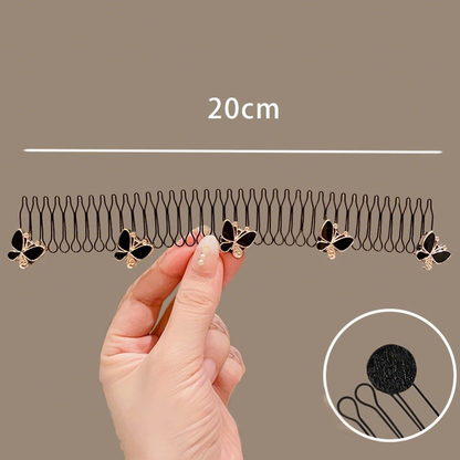 Elegant Flexible Invisible Flyaway Hairband – Spiral Grip, No Crease, No Tangle