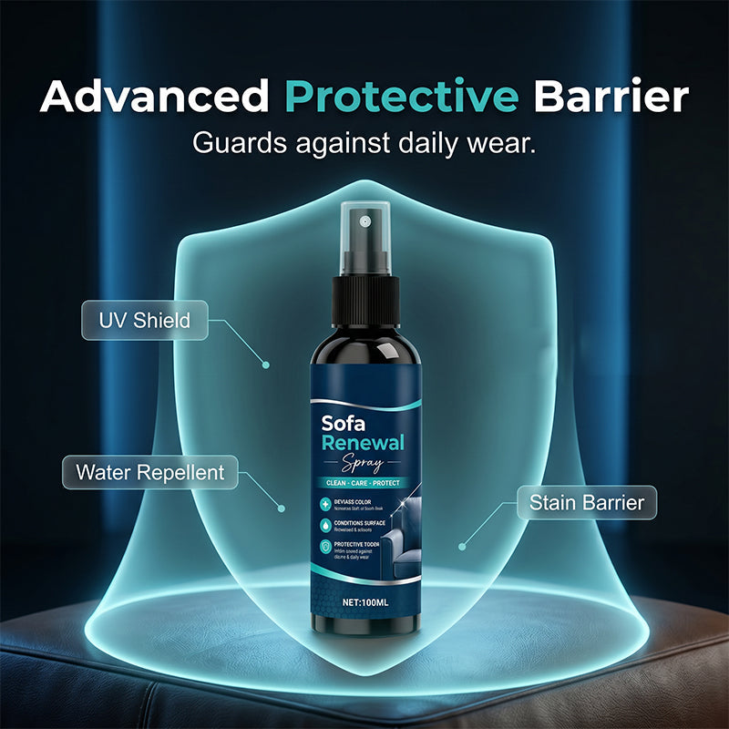 🧴🛡️Sofa Renewal Spray – Deep conditions & softens, prevents cracks. Creates invisible shield against spills & stains