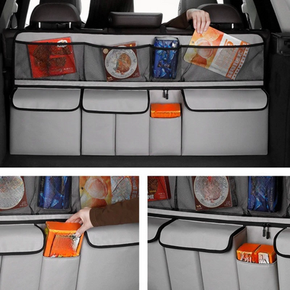 Car Trunk Storage Bag, Hanging Organiser – Spacious, Durable, Easy Mount