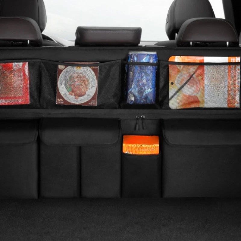 Car Trunk Storage Bag, Hanging Organiser – Spacious, Durable, Easy Mount