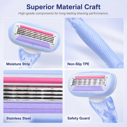🪒5-Blade Razor Handle