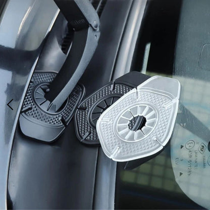Car Wiper Arm Hole Protector Pads – Silicone Covers to Block Dust, Leaves & Debris for Cleaner Wiper Performance