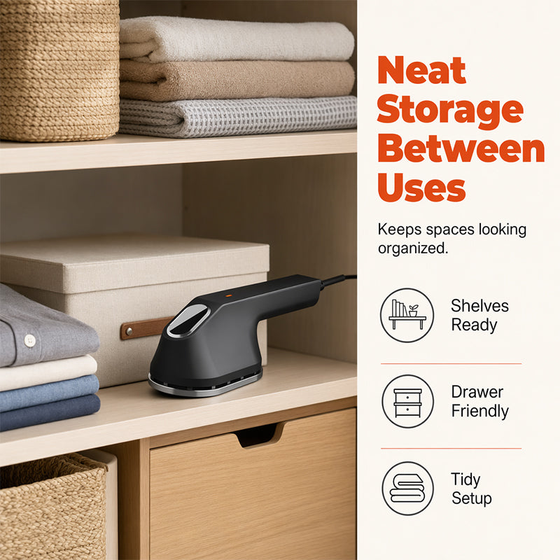 👔✨3-in-1 Handheld Garment Steamer