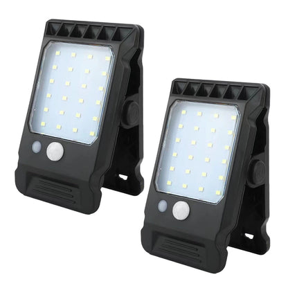 Solar Powered Motion Sensor Clip Light