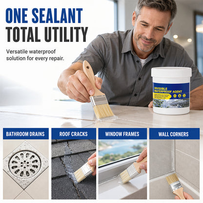 Invisible Waterproof Sealant – Clear, Brush-On, Quick-Dry, for Roof Wall Sink