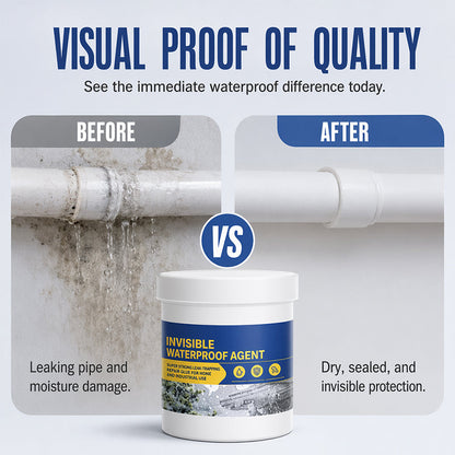 Invisible Waterproof Sealant – Clear, Brush-On, Quick-Dry, for Roof Wall Sink
